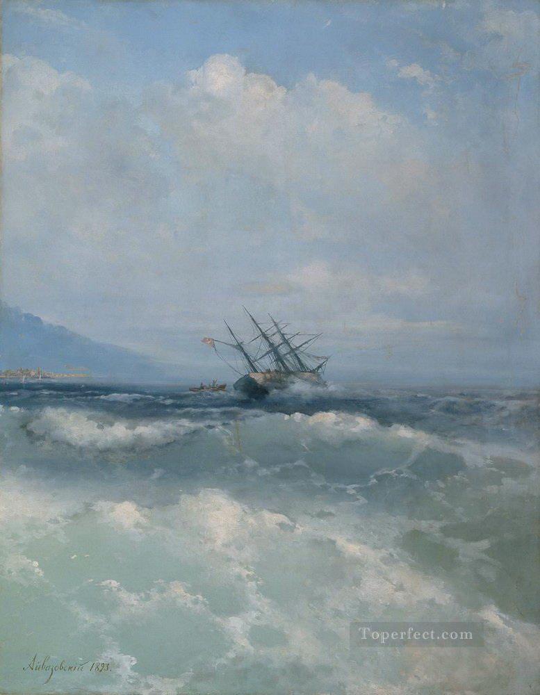 Ivan Aivazovsky las olas Las olas del océano Pintura al óleo
